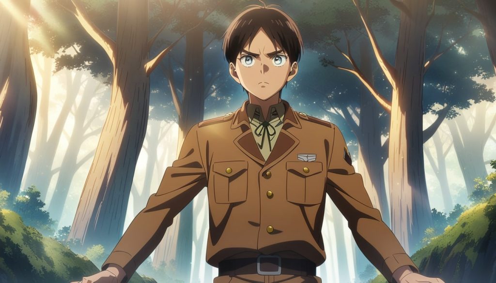 eren yeager forest