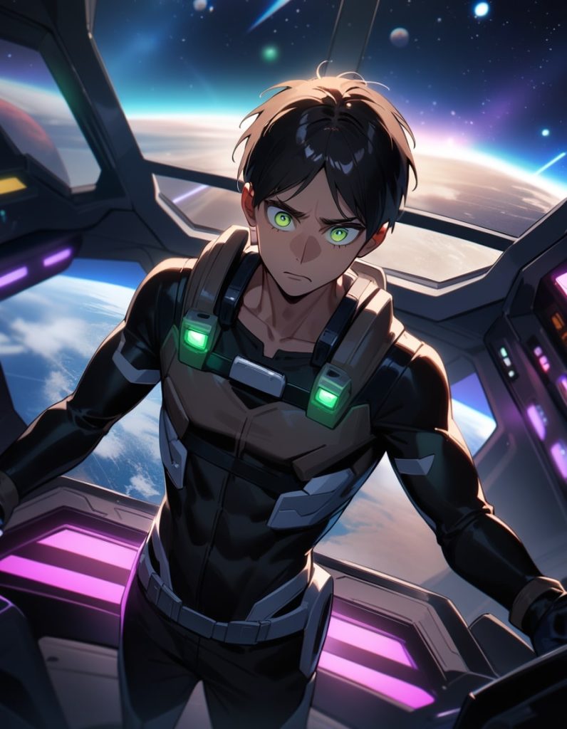 eren yeager space