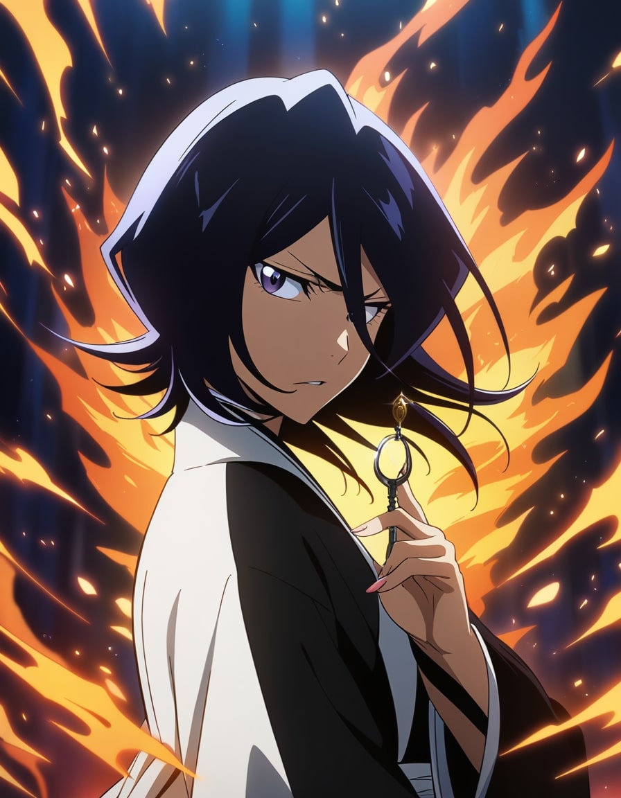 rukia flames