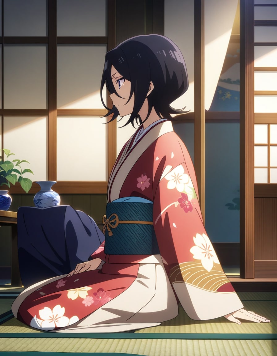 rukia kimono