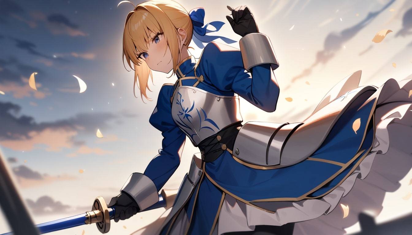 saber battle ready