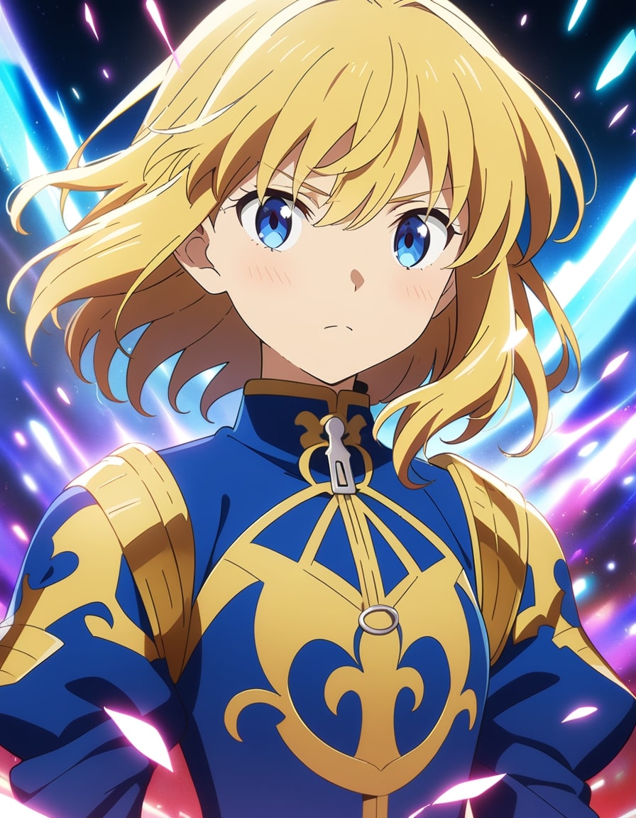 saber colorful background