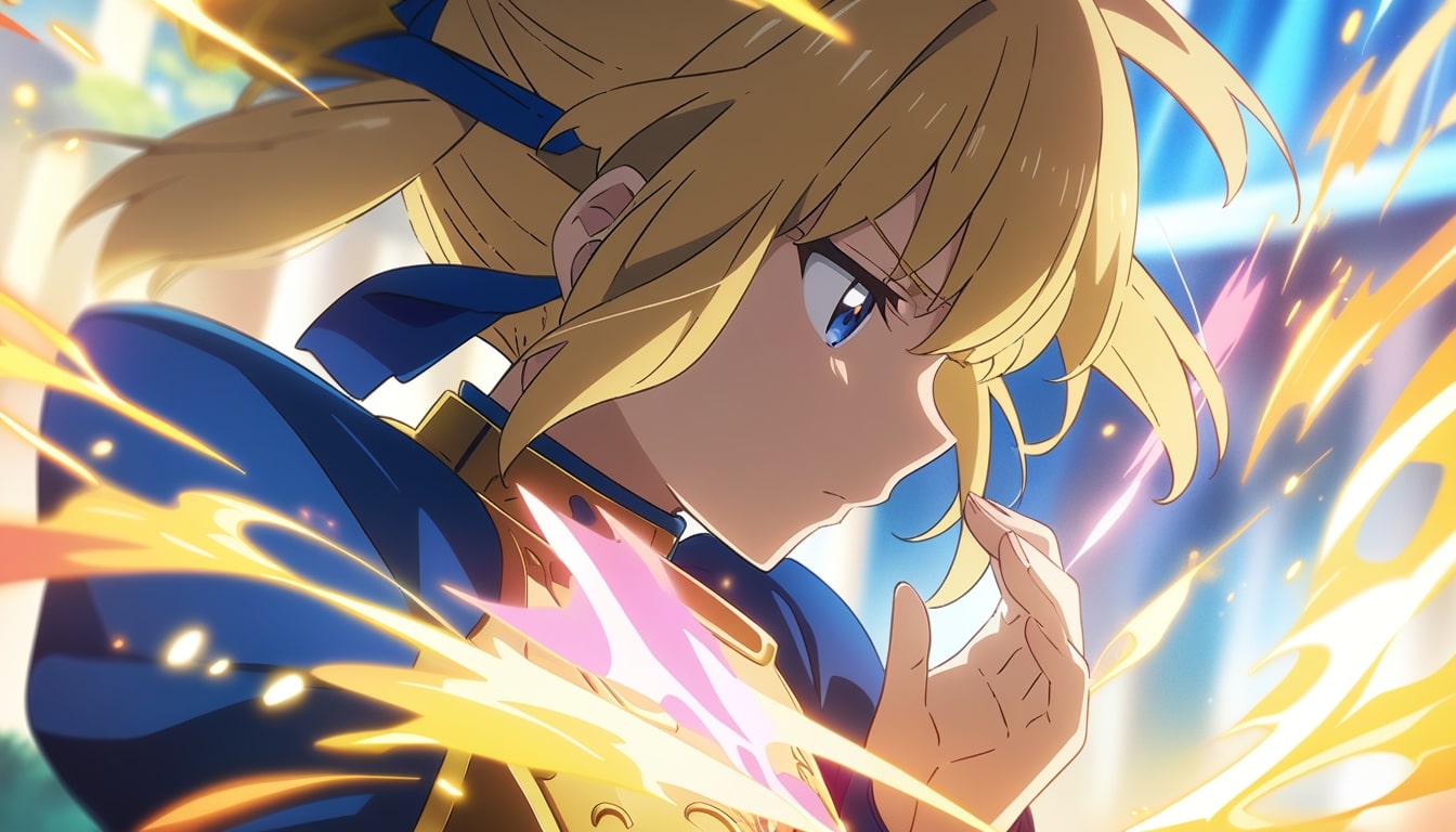 saber flames background