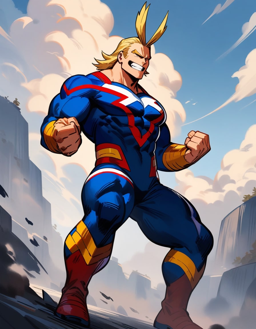 all might charge forward