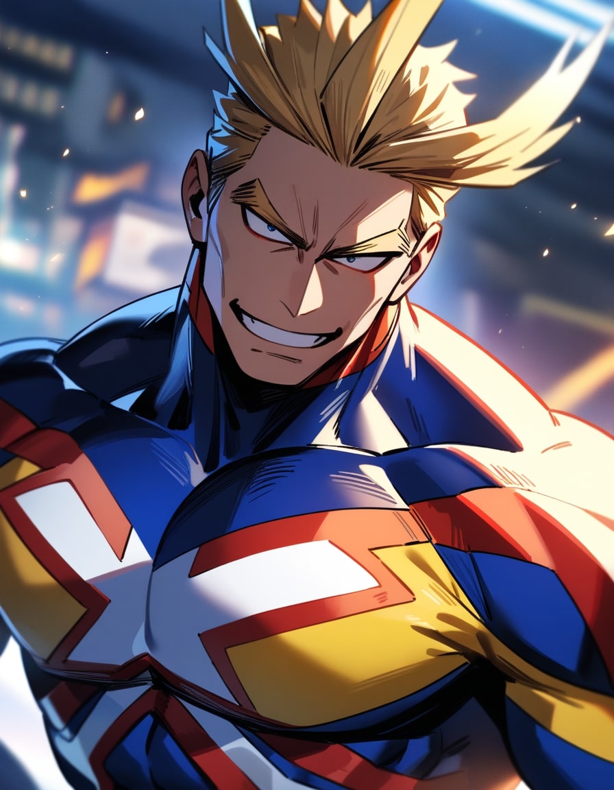 all might fan art