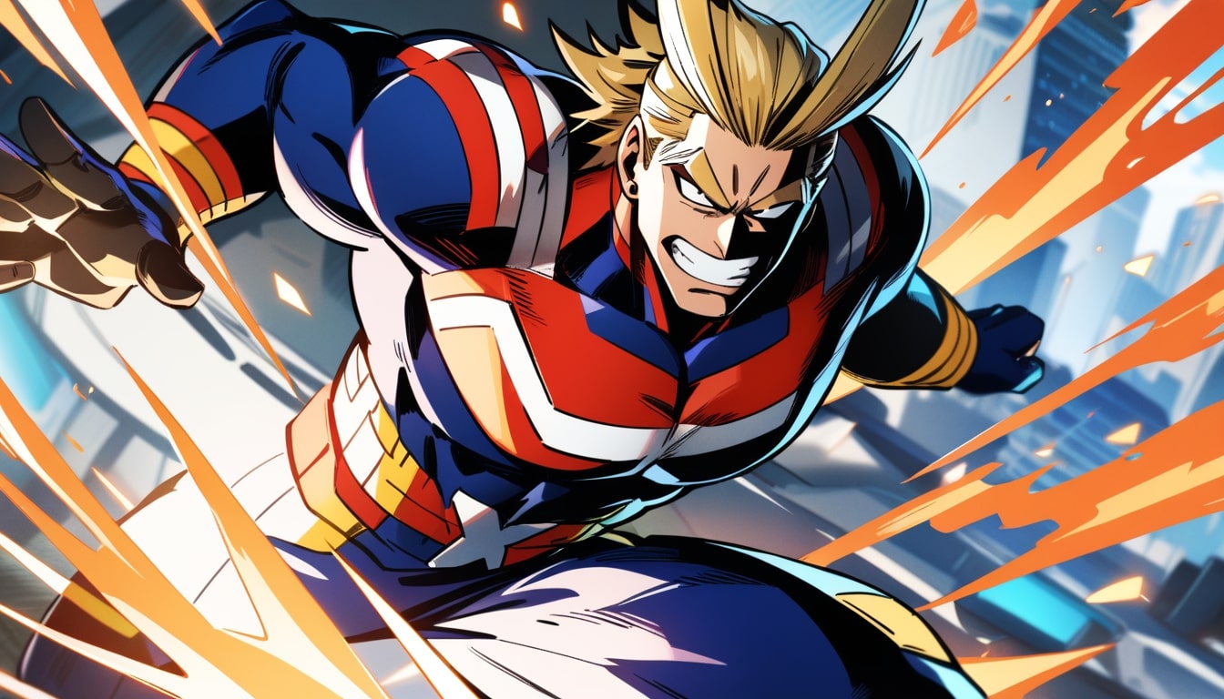 all might fighting