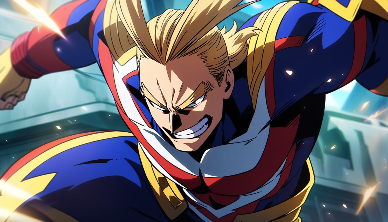 all might heroic explosion