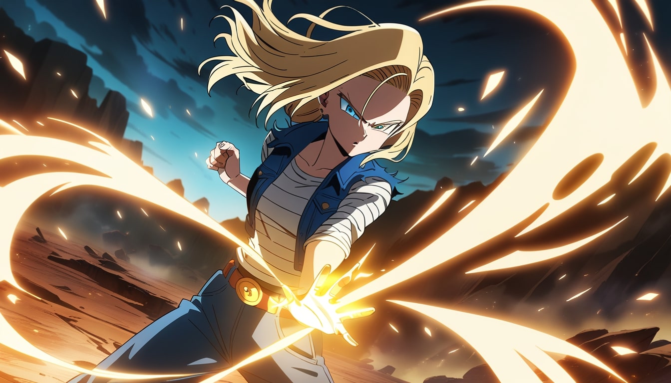 android 18 fight