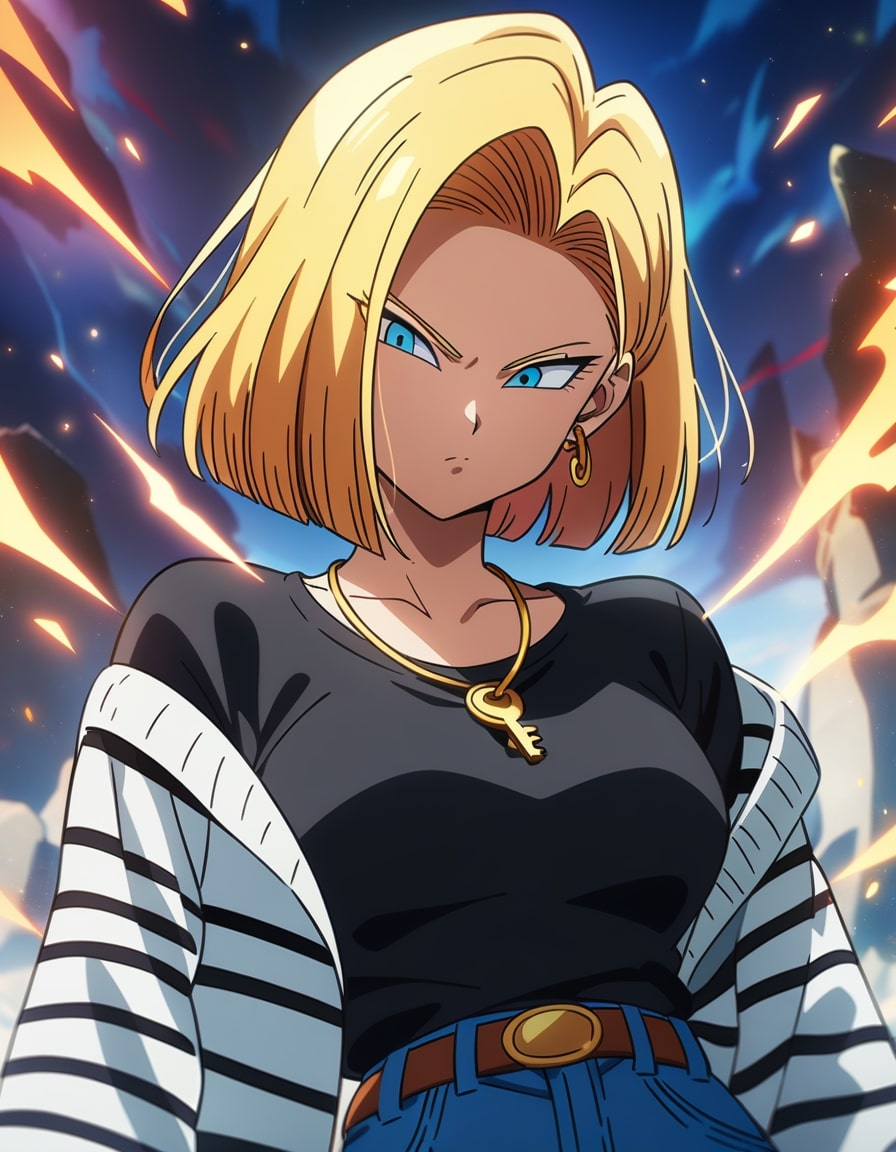 android 18 necklace