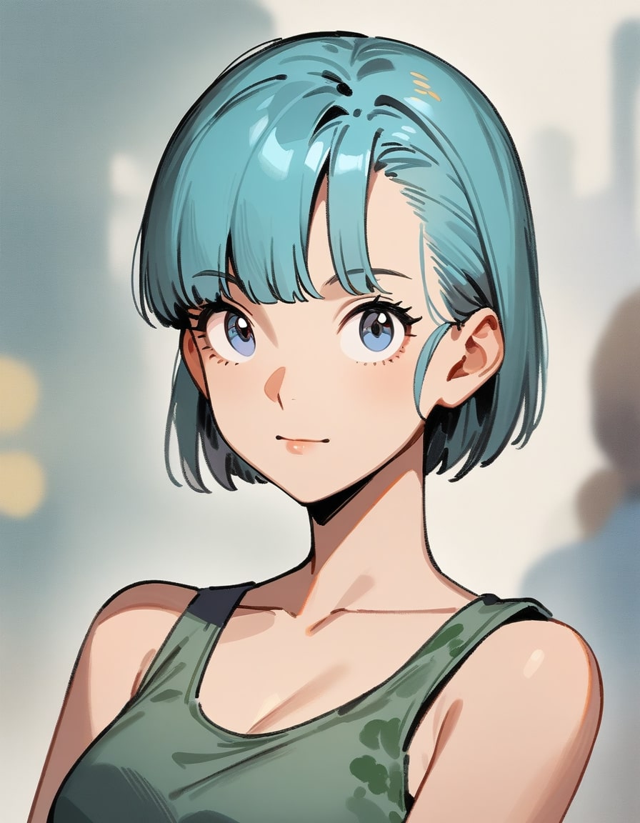 bulma green top