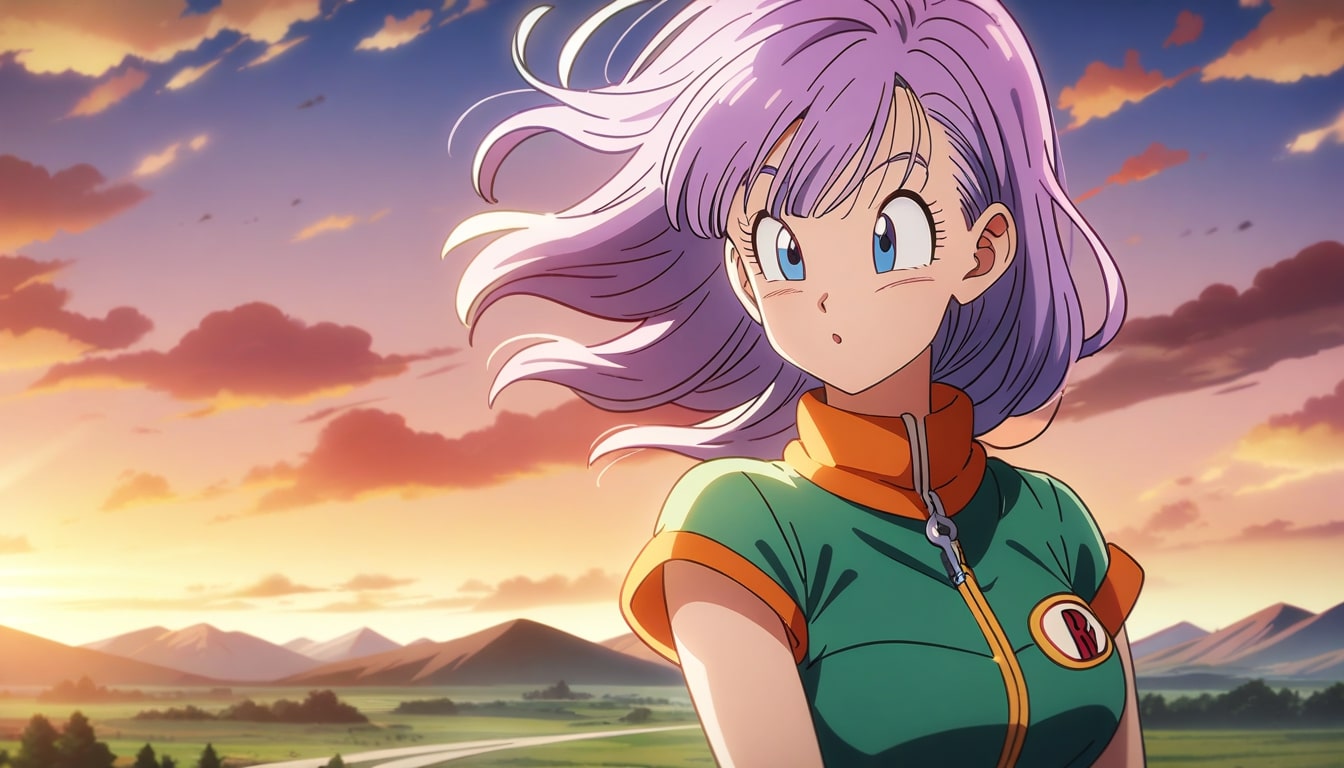 bulma sunset