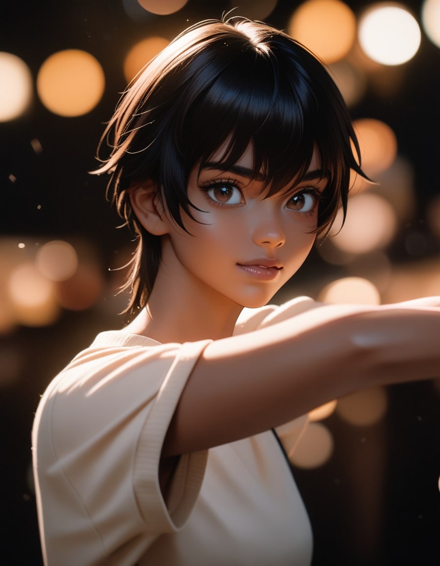 casca glowing lights