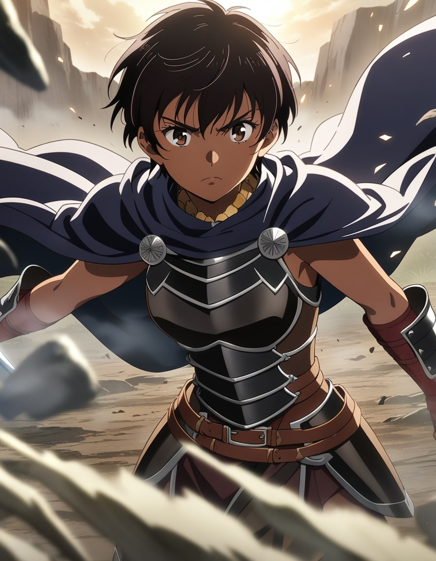 casca heroic pose