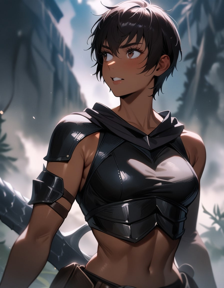 casca ready to fight