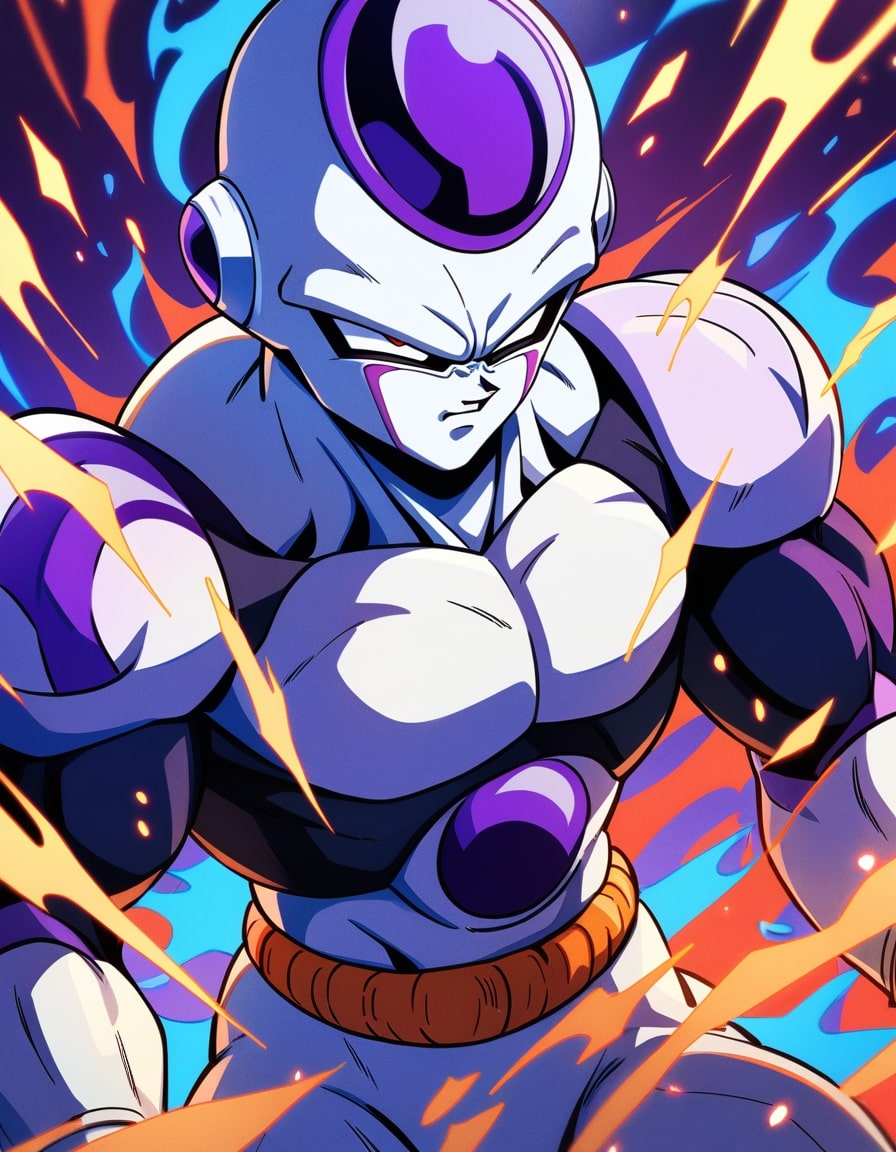 frieza menacing approach