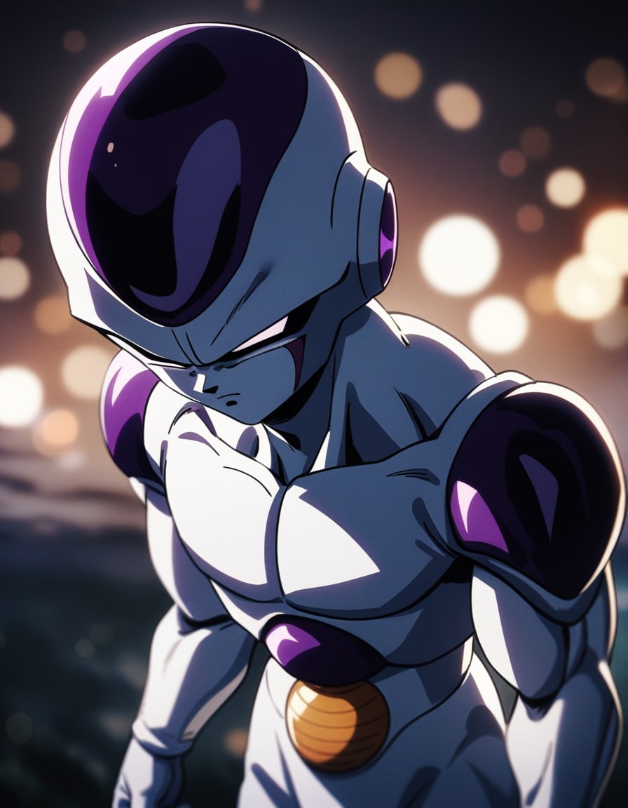 frieza pensive expression