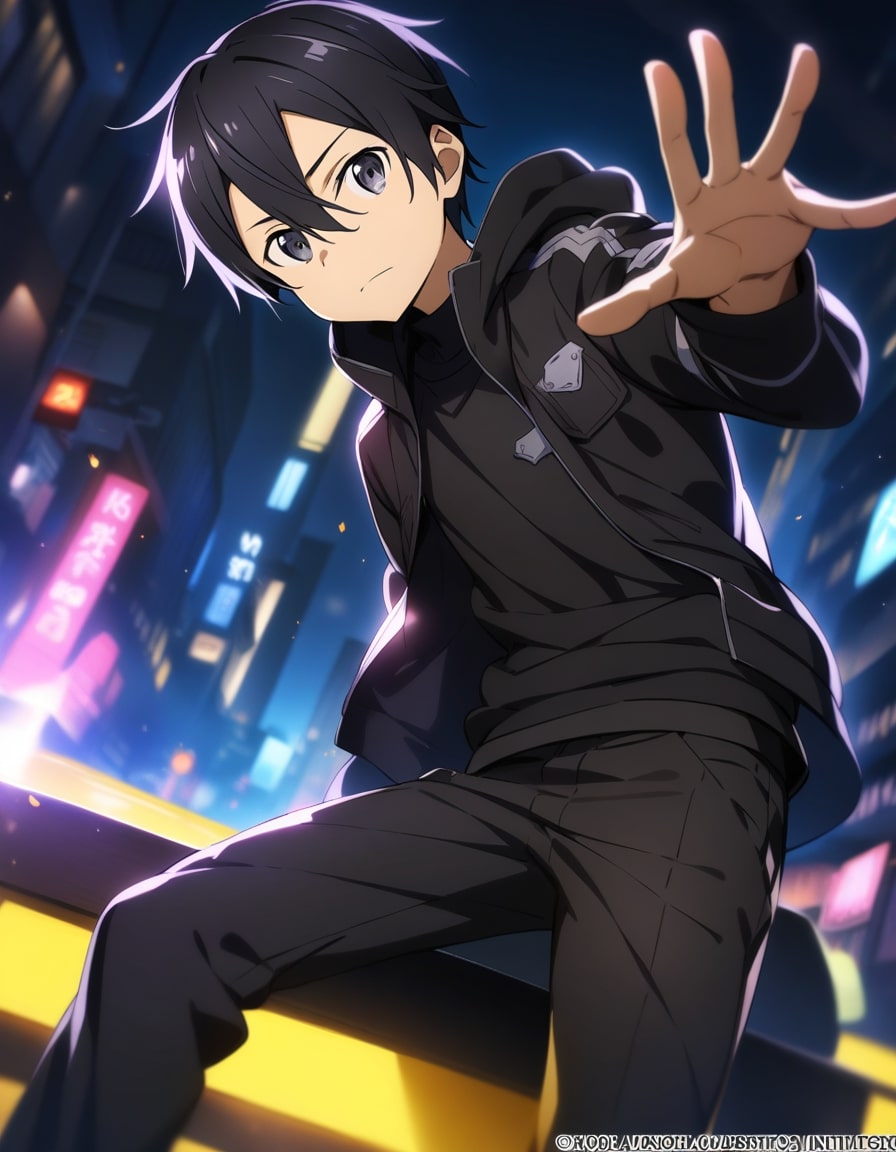 kirito night city