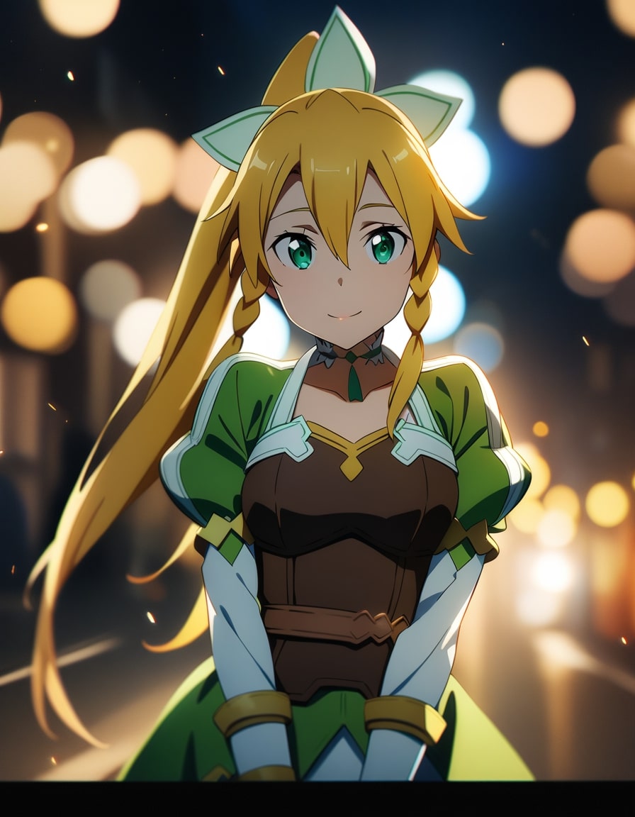 leafa night smile