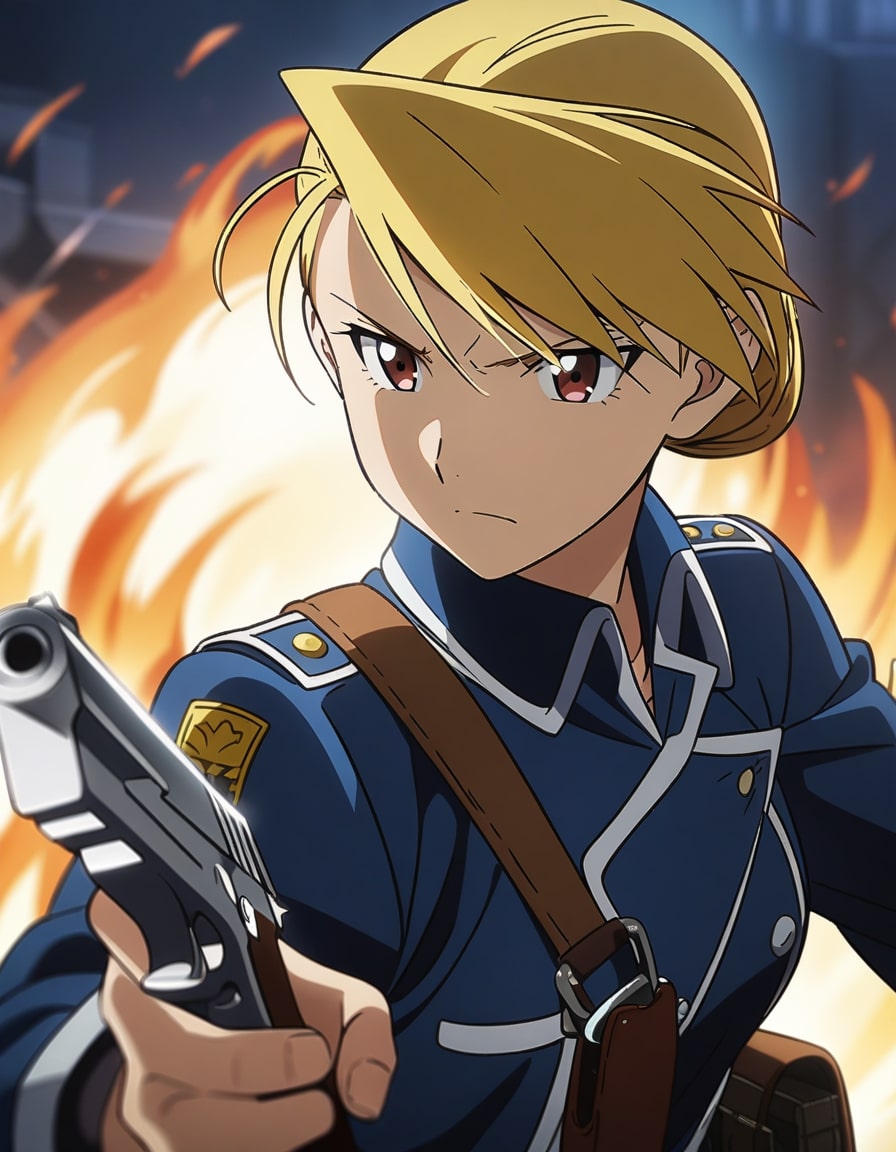 riza hawkeye actio