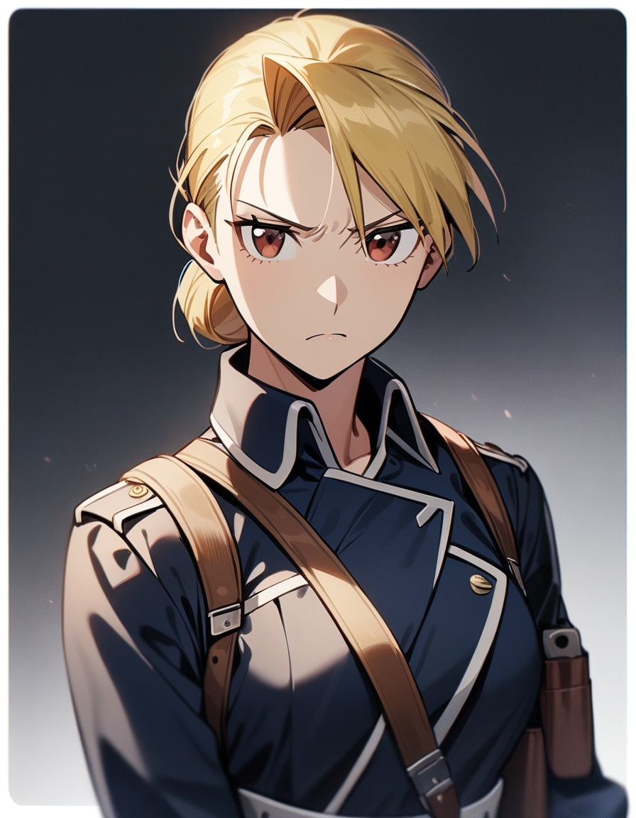 riza hawkeye blush