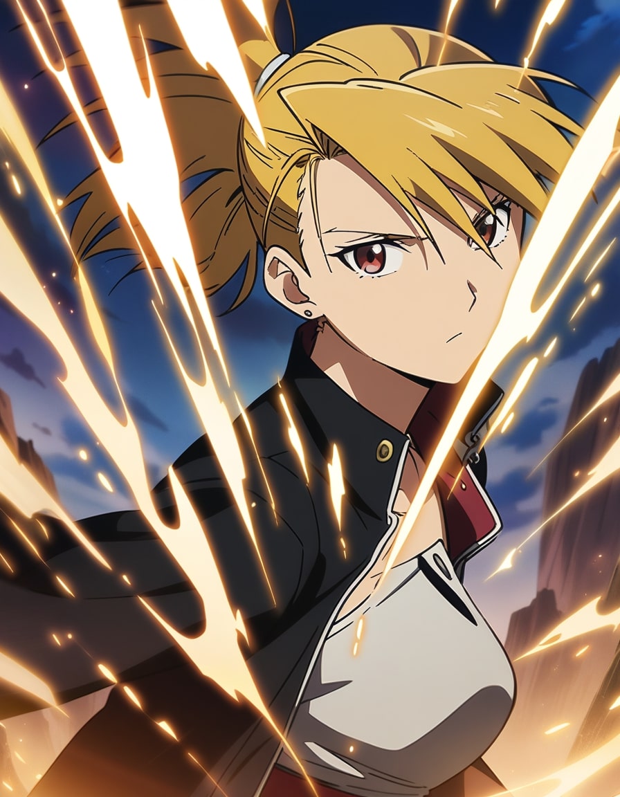 riza hawkeye colorful