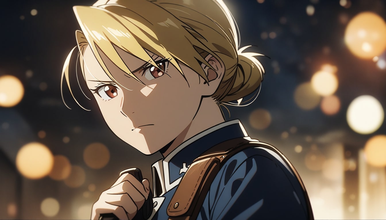 riza hawkeye focused