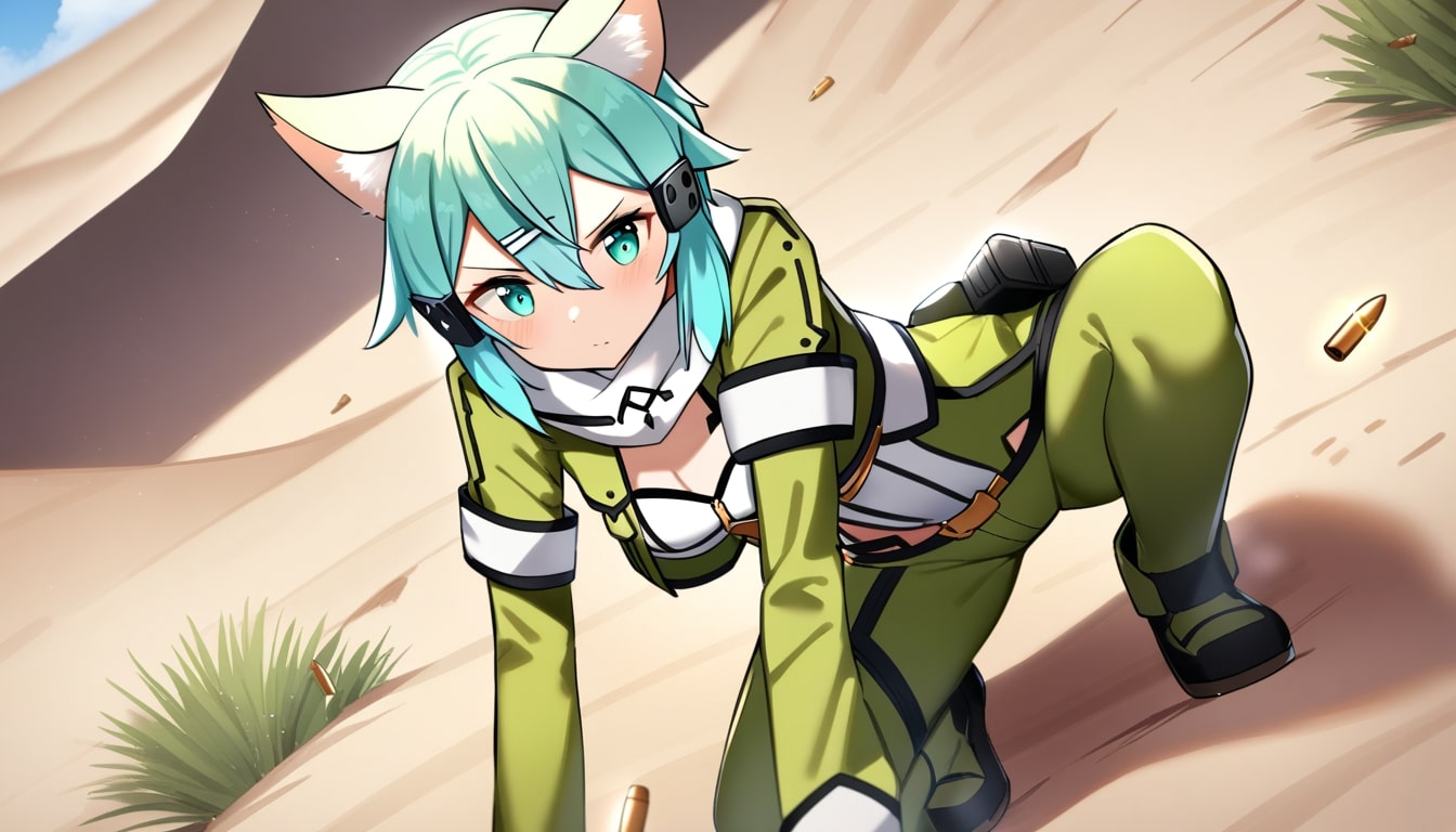 sinon in desert