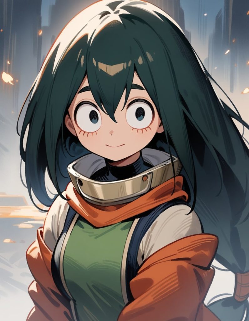 tsuyu asui adventurous