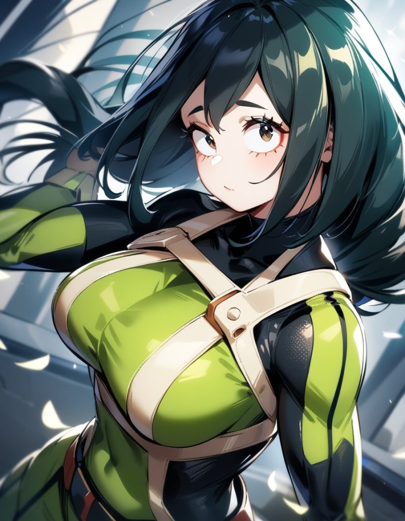 tsuyu asui candid