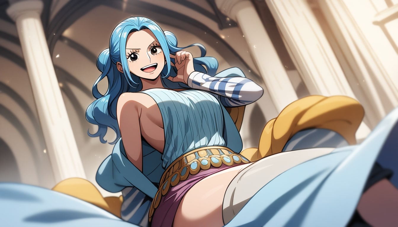 nefertari vivi cheerful grin