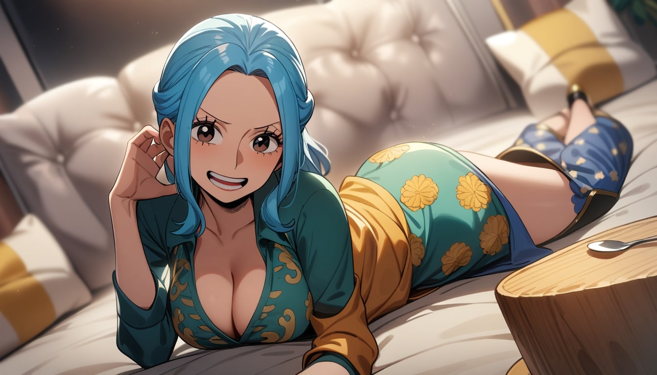 nefertari vivi confident smile