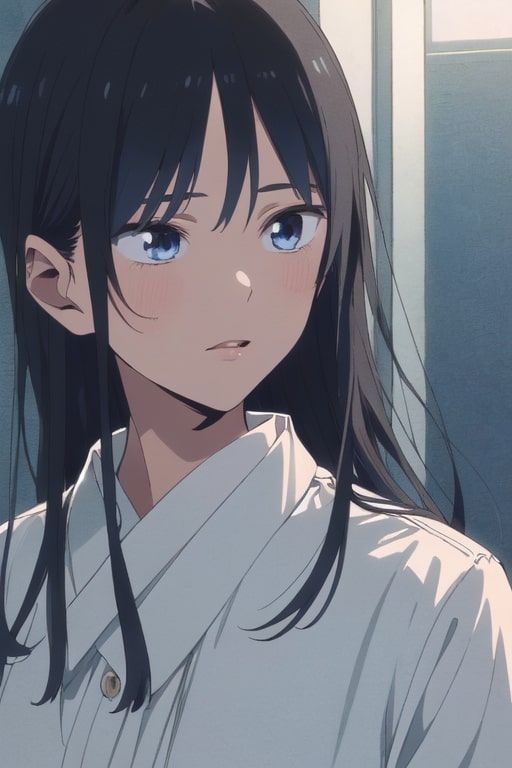 rin concerned expression