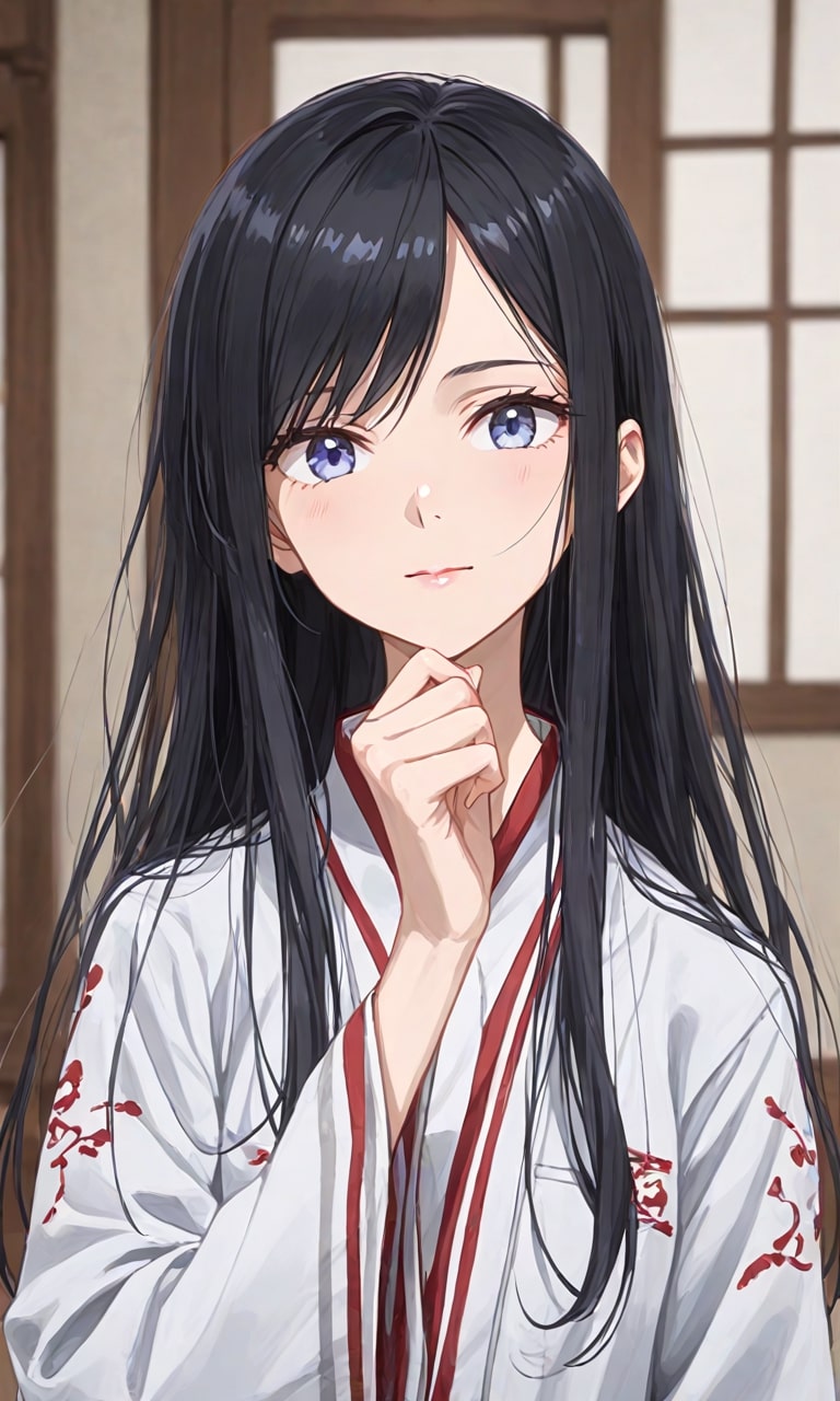 rin thinking kimono