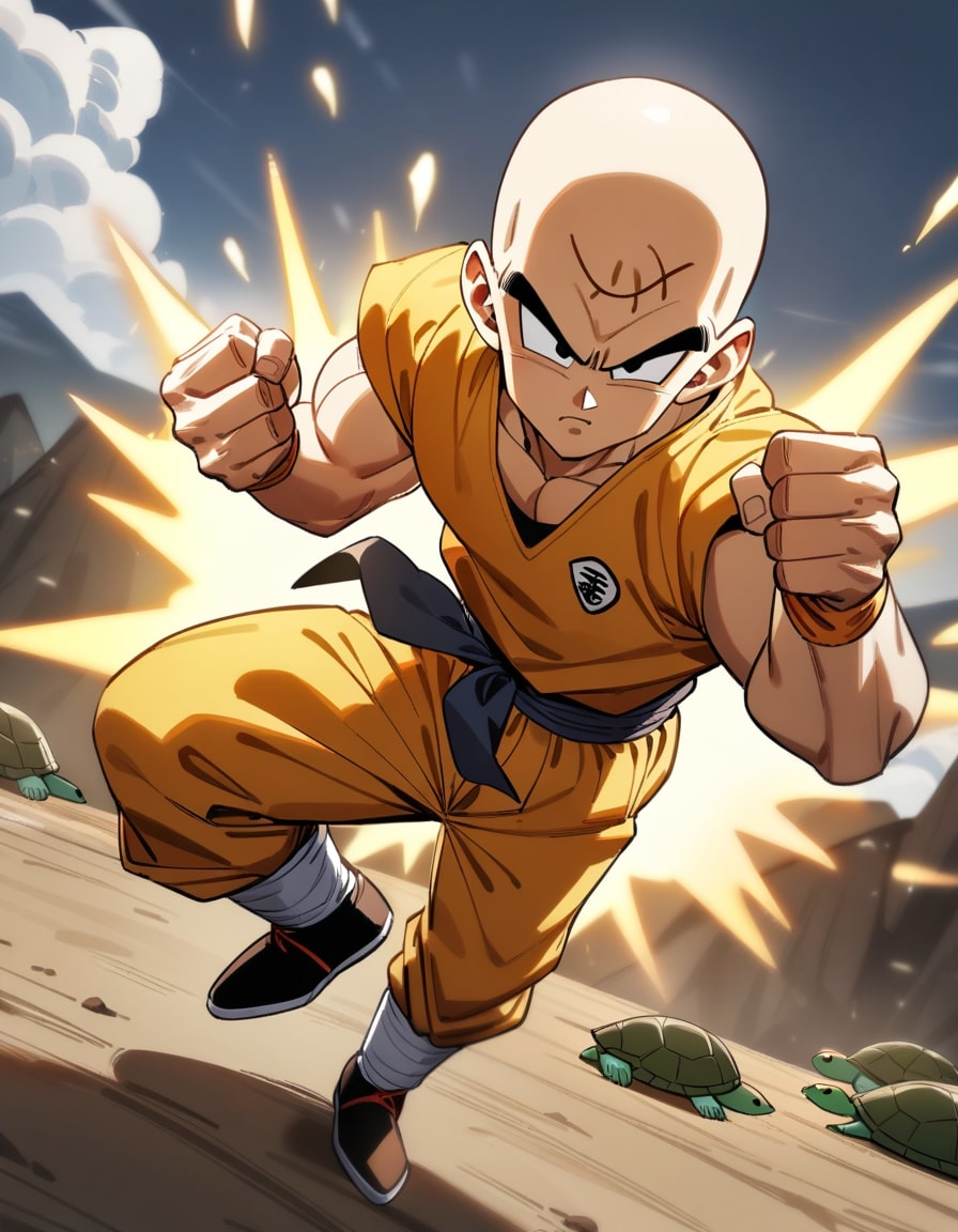 krillin battle ready