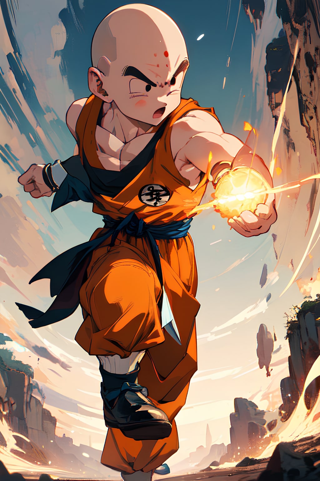 krillin energy blast