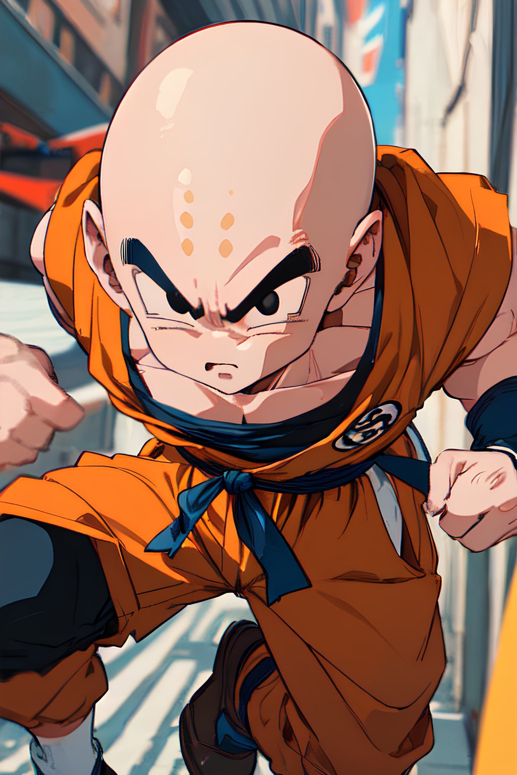 krillin running