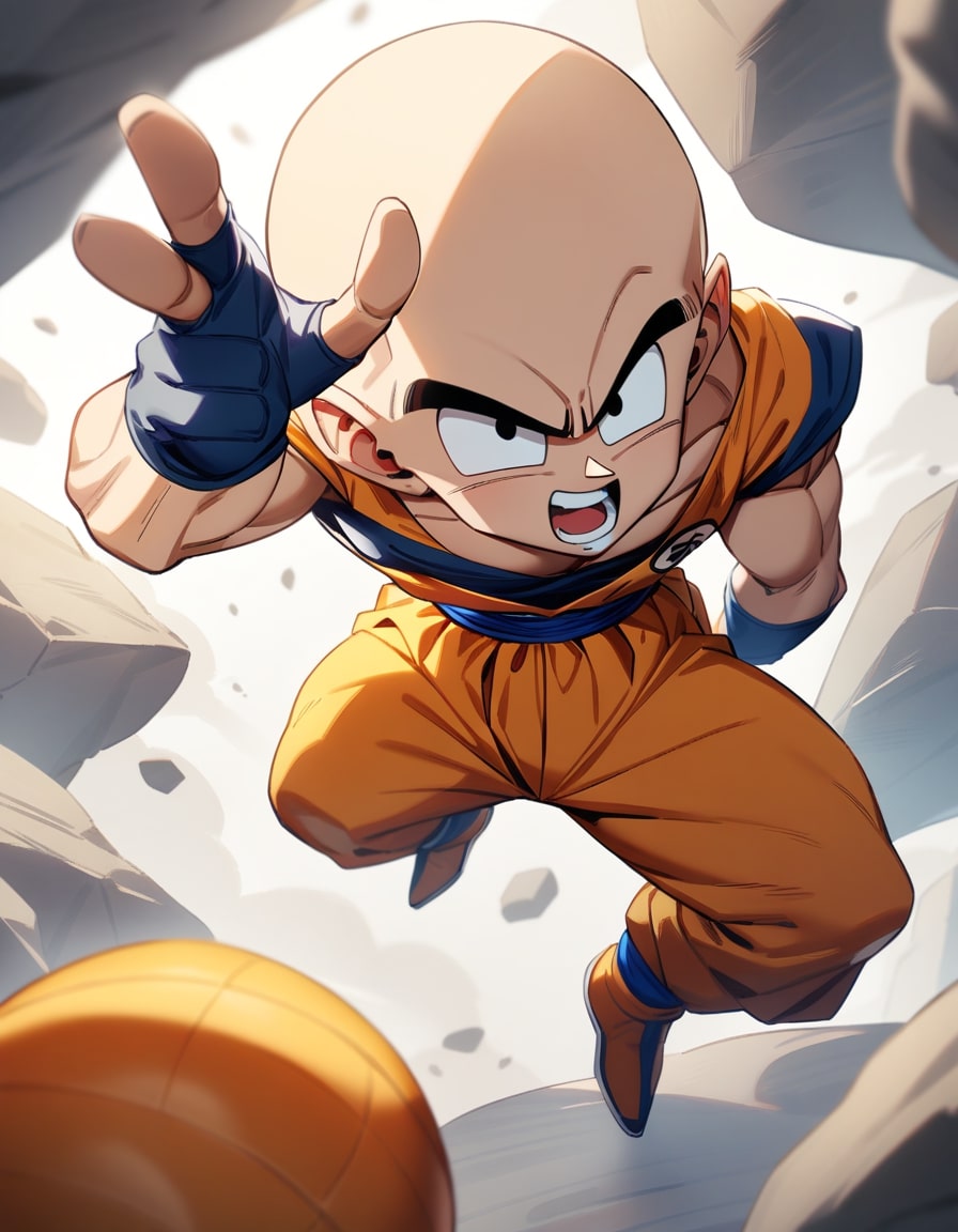 krillin training